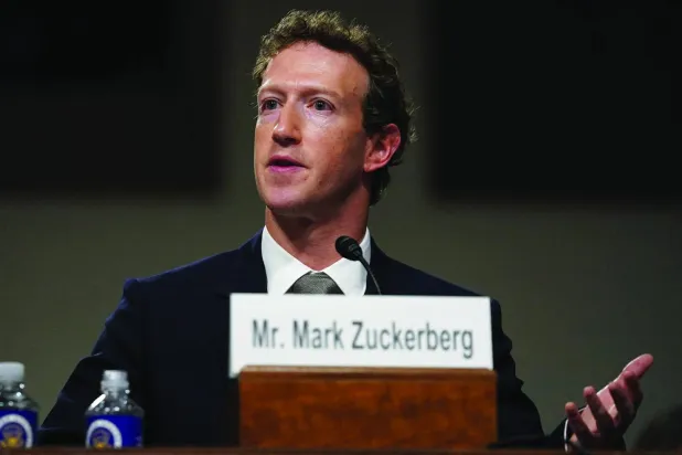 الرئيس التنفيذي لشركة «ميتا» مارك زوكربيرغ (رويترز)