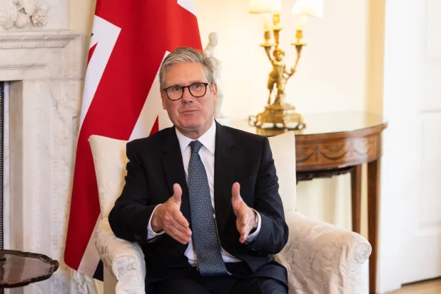 رئيس الوزراء البريطاني كير ستارمر (إ.ب.أ)