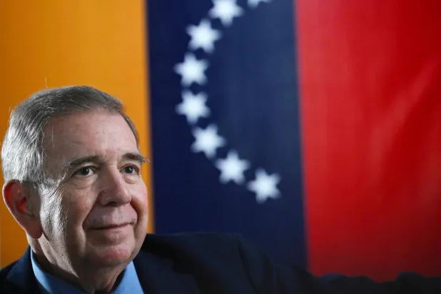 المعارض الفنزويلي إدموندو غونزاليس أوروتيا في كاراكاس فنزويلا - 23 مايو 2024 (أ.ف.ب)