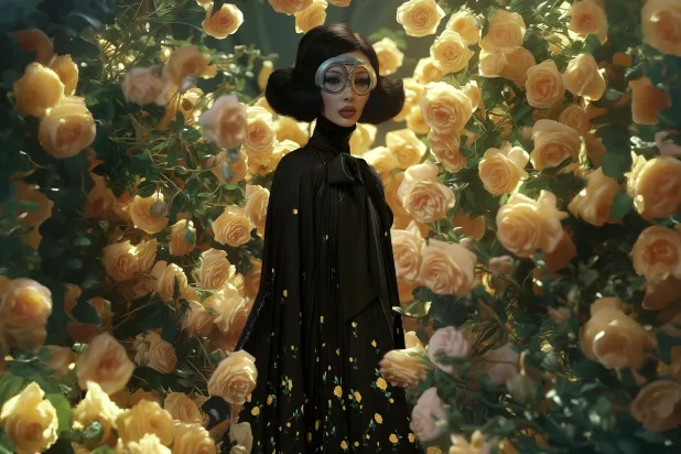 الماضي والمستقبل ظهرا في اختياره الأقمشة الحديثة والنقشات التقليدية ترجمها في خطوط أنيقة (ماكس آند كو)