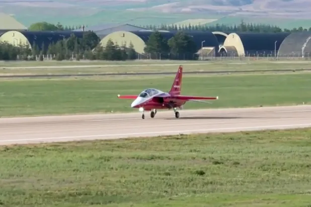 طائرة التدريب المتقدم والهجوم الخفيف التركية «حرجيت» (موقع صناعة الطيران التركية)