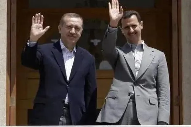 الأسد وإردوغان في دمشق قبل عام 2011 