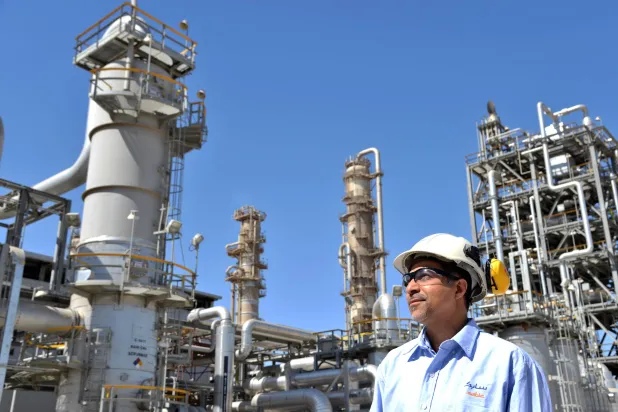 موقع في شرق السعودية لـ«سابك» التي استحوذت على نحو 69 % من صافي أرباح القطاع (موقع الشركة)