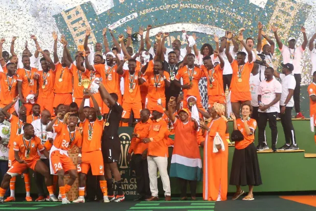 منتخب كوت ديفوار الفائز بلقب النسخة الاخيرة لكأس افريقيا سيبدأ التصفيات بمواجهة زامبيا (ا ف ب)