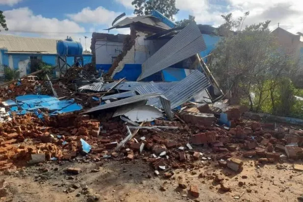Destruction following the shelling in El Fasher, Sudan. (Social media) 