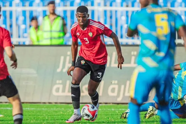 جانب من مواجهة منتخبي ليبيا ورواندا (الشرق الأوسط)