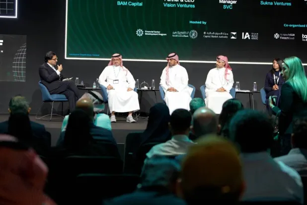 The 24 Fintech conference in Riyadh, Saudi Arabia (Photo by Turki al-Ogaili)