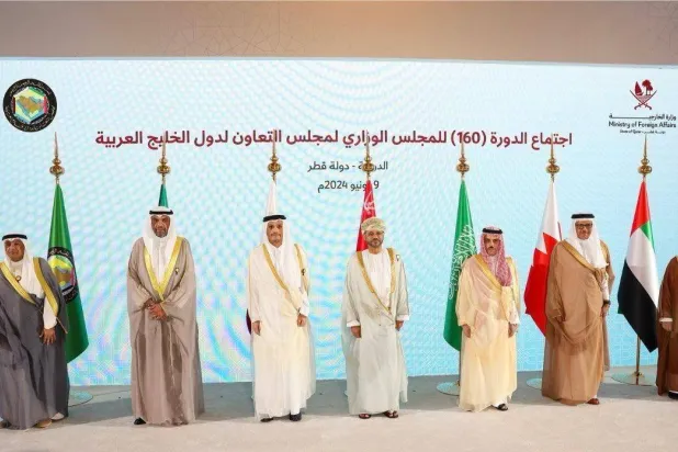 الاجتماع السابق للوزاري الخليجي في الدوحة يونيو الماضي (مجلس التعاون)