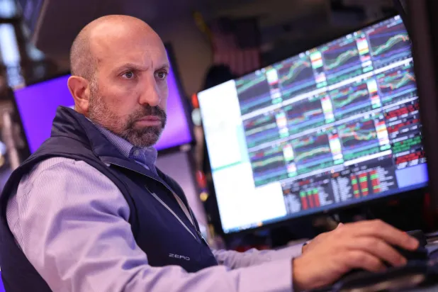 متداول في بورصة نيويورك للأوراق المالية (أ.ف.ب)