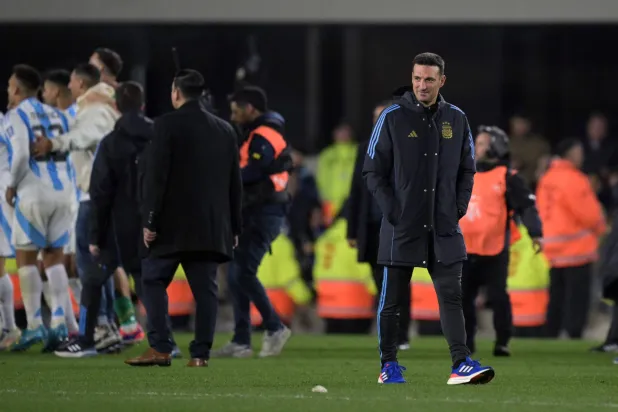 ليونيل سكالوني مدرب منتخب الأرجنتين (أ.ف.ب)