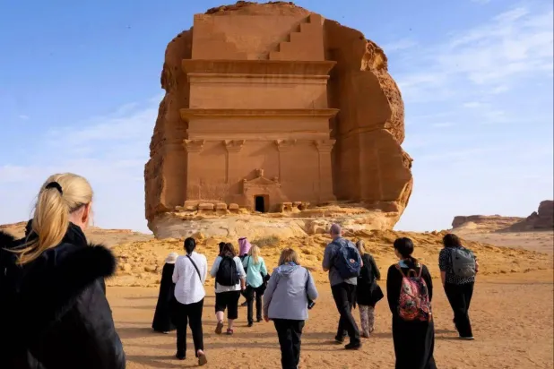 أبرز المعالم السياحية في محافظة العُلا الواقعة شمال غربي المملكة (واس)