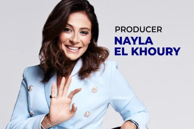 المنتجة نايلة الخوري (فريق مسرحية «كلو مسموح»)