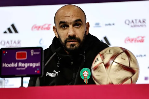 وليد الركراكي (رويترز)