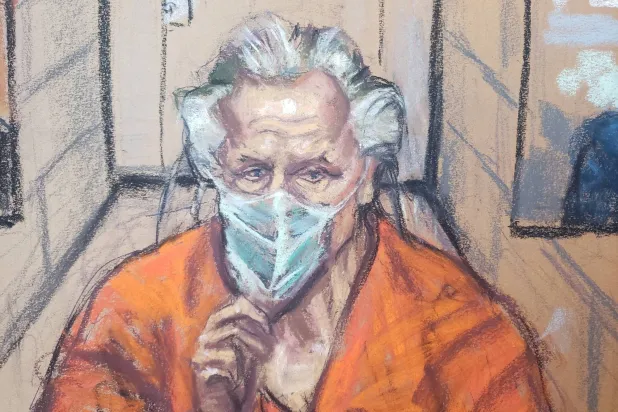 بيتر نيغارد الرجل الثمانيني مسجون منذ ديسمبر 2020 وهو متهم بعشرات جرائم الاغتصاب والاعتداءات الجنسية في كندا والولايات المتحدة على مدى عقود (رويترز)