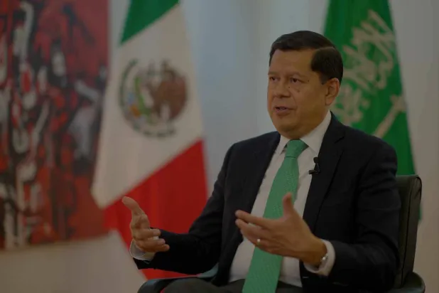 السفير المكسيكي لدى السعودية أنيبال غوميز توليدو (الشرق الأوسط)