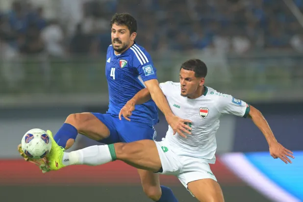 النقص العراقي بدا وأنه ولّد قوة لدى لاعبي أسود الرافدين (الاتحاد الكويتي)