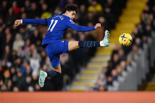 على جواو فيليكس إثبات جدارته في تجربته الثانية مع تشيلسي وتعويض مركز المهاجم الصريح
 (غيتي)