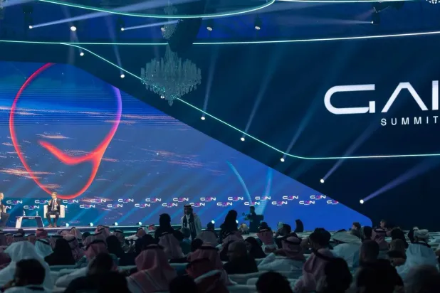 إحدى جلسات اليوم الثالث من القمة العالمية للذكاء الاصطناعي (الشرق الأوسط)