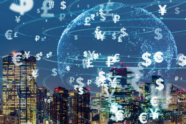 يشمل المشروع المعروف باسم «أجورا» سبعة بنوك مركزية (الموقع الإلكتروني لصندوق النقد الدولي) 