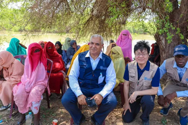 FAO Assistant Director-General and regional representative, AbdulHakim Elwaer, visited Sudan to assess the situation. (Asharq Al-Awsat)