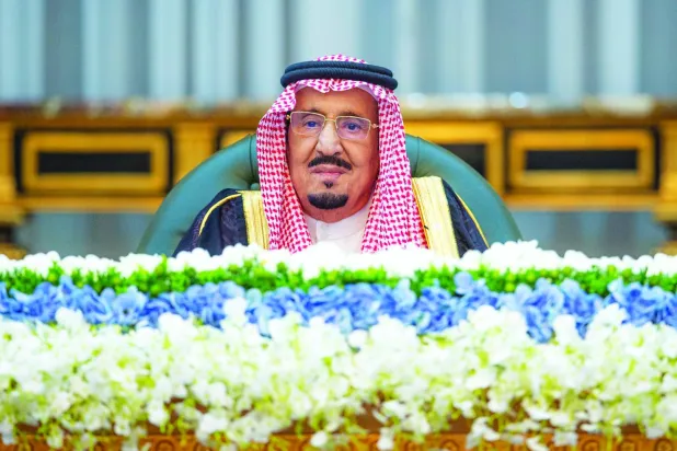 خادم الحرمين الشريفين الملك سلمان بن عبد العزيز (واس)