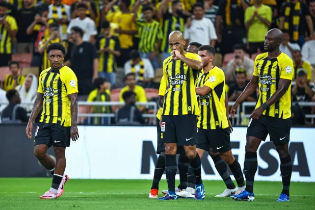 لوران بلان، سرمربی الاتحاد (عکس: سعد العنزی) 