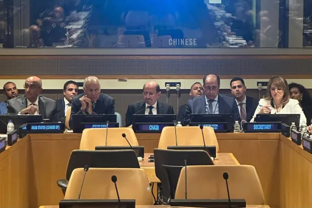 وزراء الخارجية العرب يبحثون الوضع في غزة ولبنان على هامش اجتماعات الأمم المتحدة بنيويورك (جامعة الدول العربية)