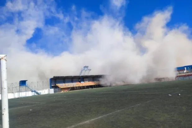 ملعب النبي شيث عانى من غارة إسرائيلية (الاتحاد اللبناني)