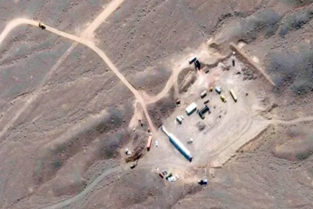 صورة بالأقمار الاصطناعية تُظهر توسعاً في منشأة نطنز النووية الإيرانية (أرشيفية - رويترز)