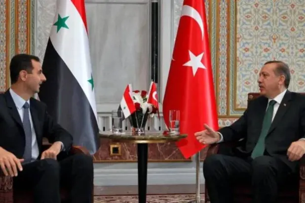 Meeting between Erdogan and Assad in 2010 (Archive)