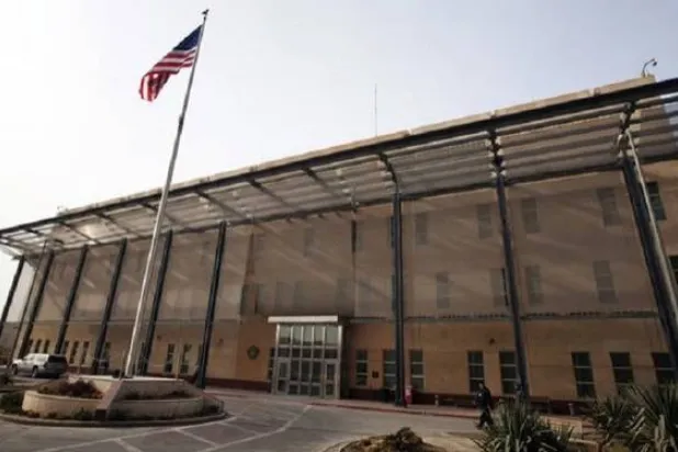 السفارة الأميركية في بغداد (رويترز)