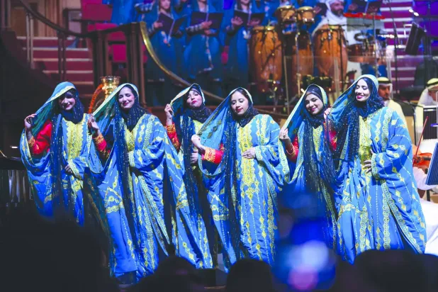 جانب من حفل روائع الأوركسترا السعودية في لندن (هيئة الموسيقى)