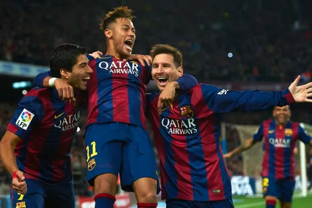 Üç yıldızın soyadlarının başharfleriyle oluşturulan MSN kısaltması, 2014-2017 döneminde çok kullanıldı (AP)