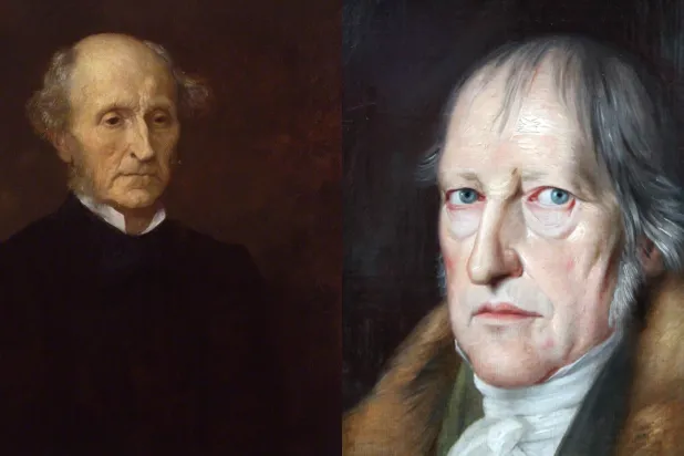 هيغل وستيورات ميل