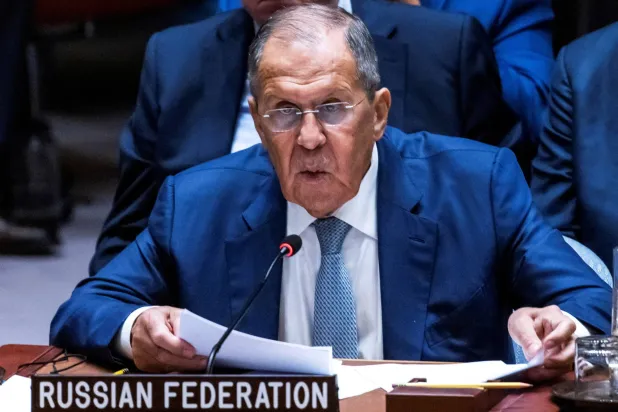 وزير الخارجية الروسي سيرغي لافروف (رويترز)