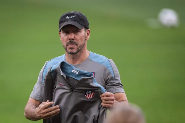 دييغو سيميوني مدرب أتليتيكو مدريد (أ.ف.ب)