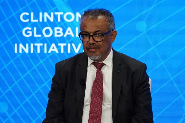 المدير العام لمنظمة الصحة العالمية تيدروس أدهانوم غيبريسوس (رويترز)