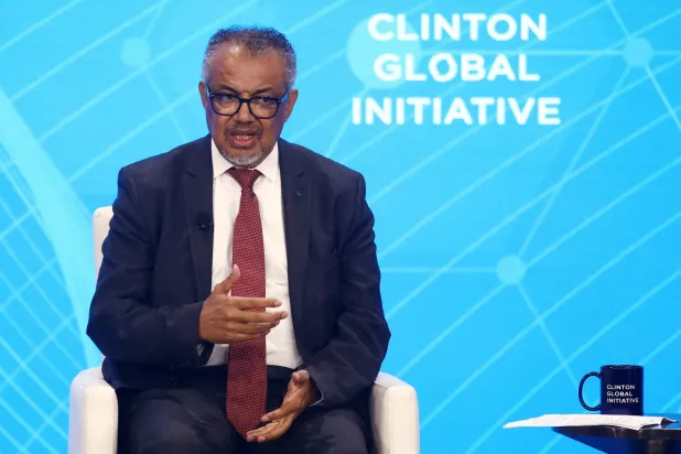 المدير العام لمنظمة الصحة العالمية تيدروس أدهانوم غيبريسوس (أ.ف.ب)