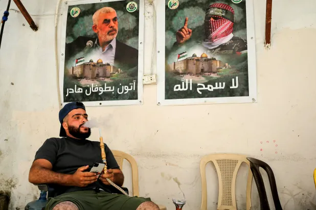 يوشك هجوم 7 أكتوبر على تغيير وجه الشرق الأوسط بعد عام من حرب طاحنة (د.ب.أ)