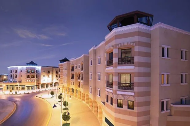 A building offering small housing units in Riyadh. (Dar Al Arkan Real Estate) 
