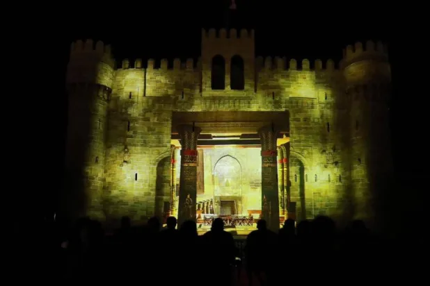 قلعة قايتباي بحلة جديدة (صفحة رئاسة مجلس الوزراء المصري على فيسبوك)