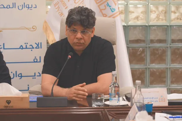 النائب العام الليبي الصديق الصور (ديوان المحاسبة بطرابلس)