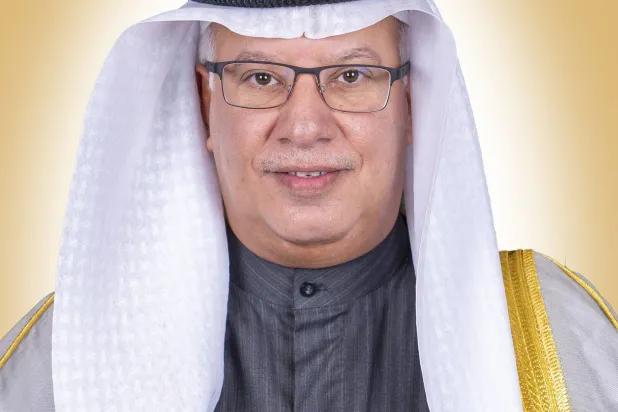 الوزير السابق مبارك الحريص (كونا)