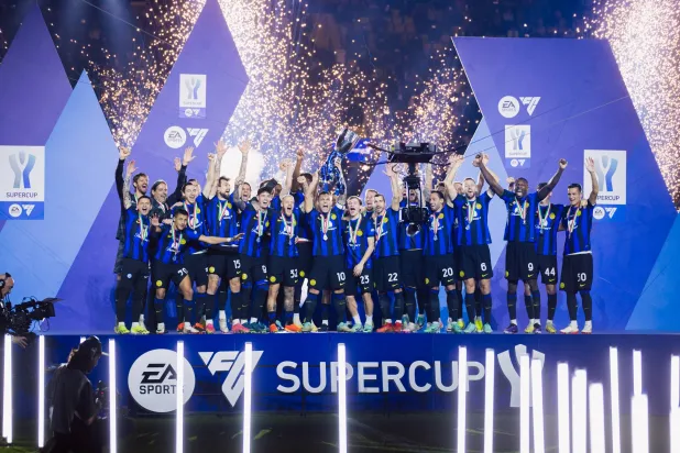 تأتي استضافة السعودية منافسات كأس السوبر الإيطالي للمرة الخامسة (الشرق الأوسط)