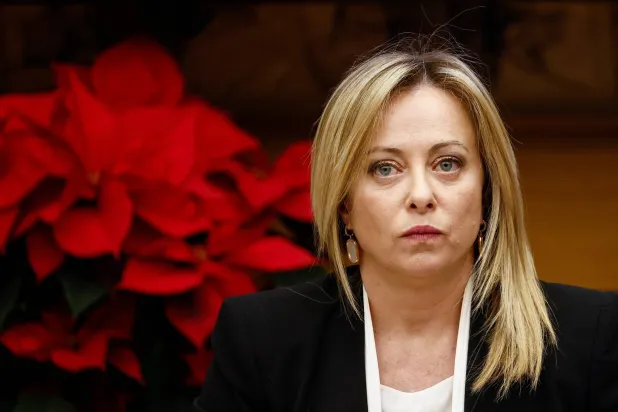 الزعيمة الإيطالية جورجيا ميلوني (رويترز)