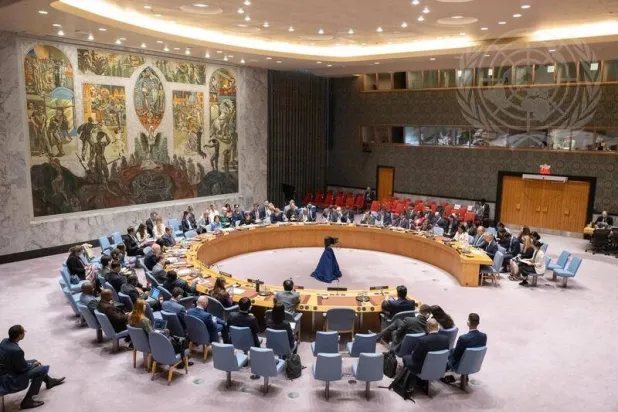مجلس الأمن خلال اجتماعه (صور الأمم المتحدة)
