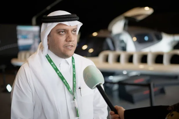 The official spokesperson for Saudi Airlines, Engineer Abdullah Al-Shahrani (Asharq Al-Awsat)
