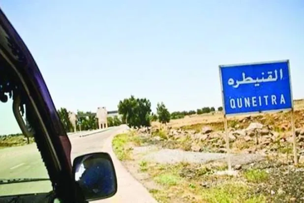 أرشيفية لمدينة القنيطرة في الجولان السوري