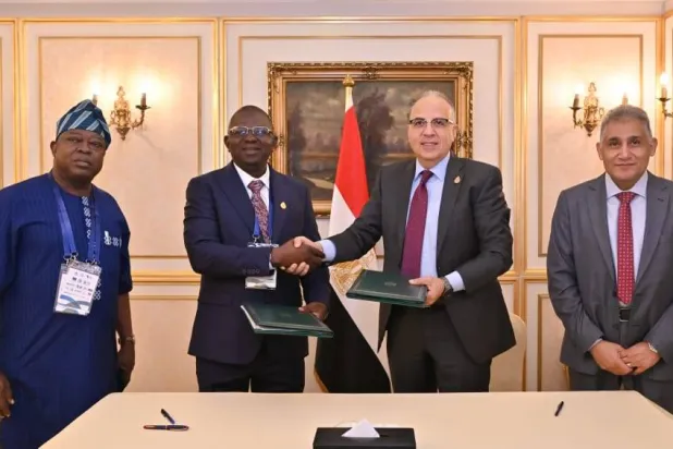 وزير الري المصري ونظيره النيجيري (الري المصرية)