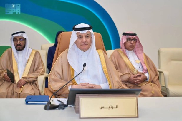 The first session of the Ministerial Council of the Middle East Green Initiative was held in Jeddah with the participation of 29 countries and international organizations. (SPA)
